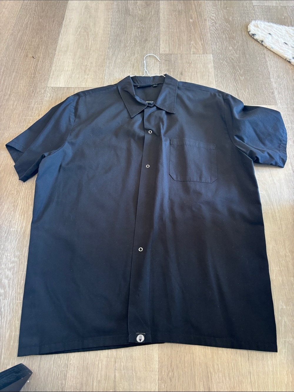 Chef Works Men’s button down Shirt - size L